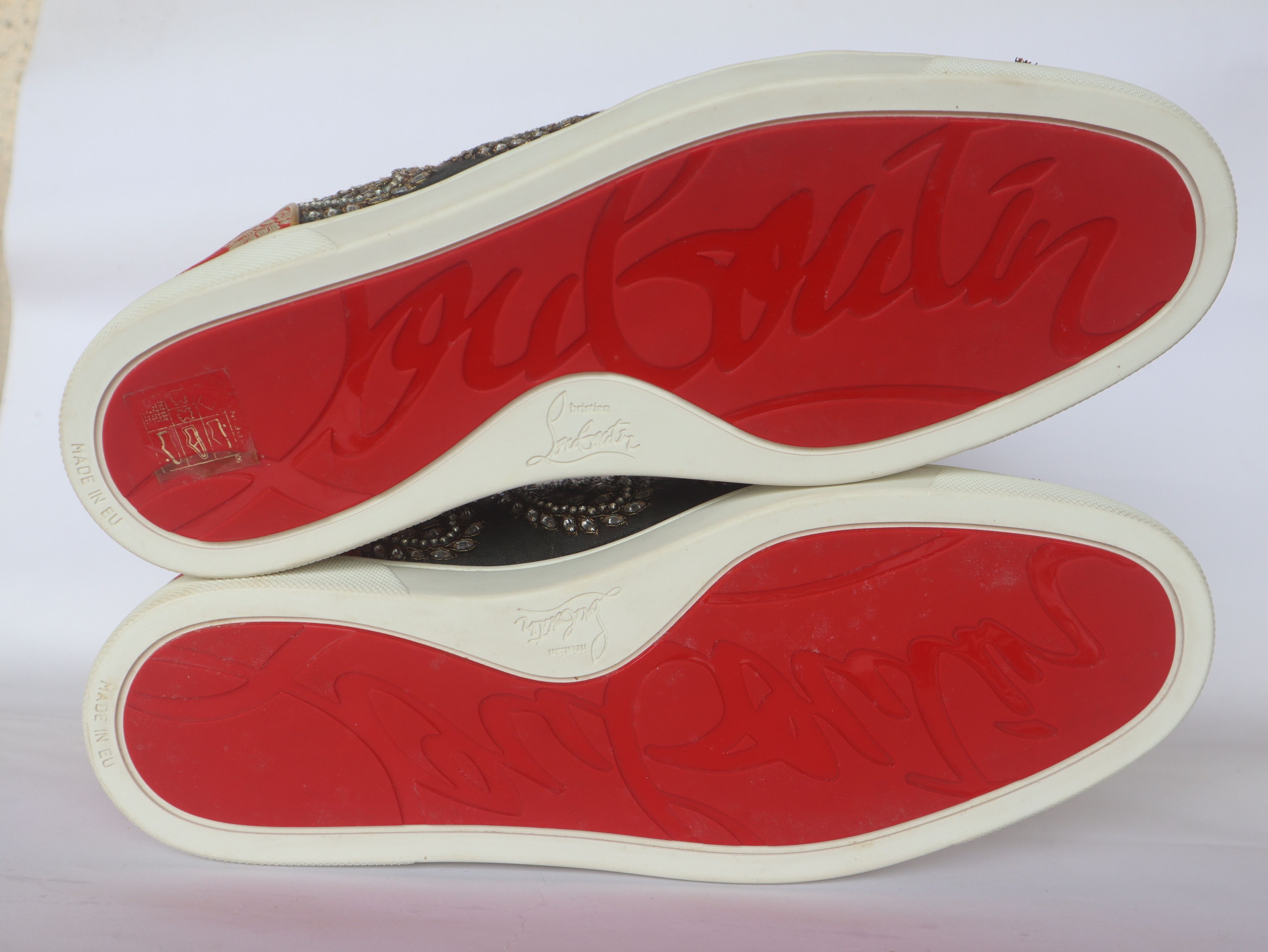 Christian Louboutin Christian Louboutin x Sabyasachi Sneakers Ultra Rare Size US 9 / EU 42 - 5 Thumbnail