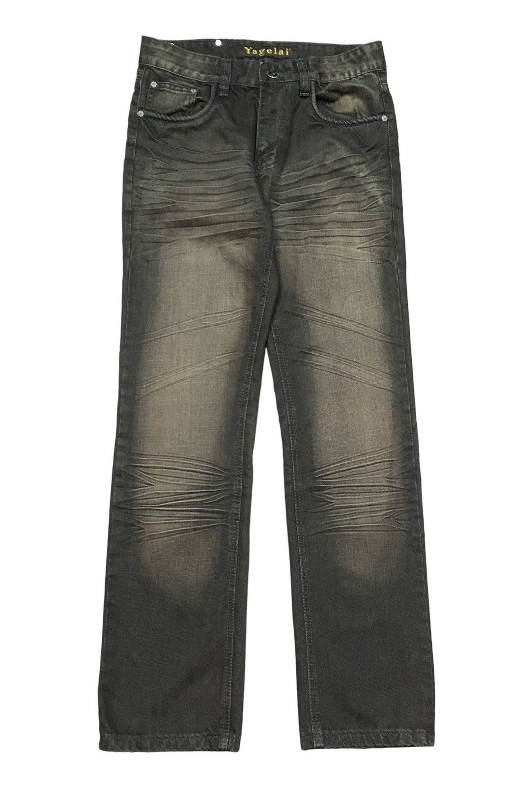 Rare Design Vintage Brand Yagelai Jeans 2000s