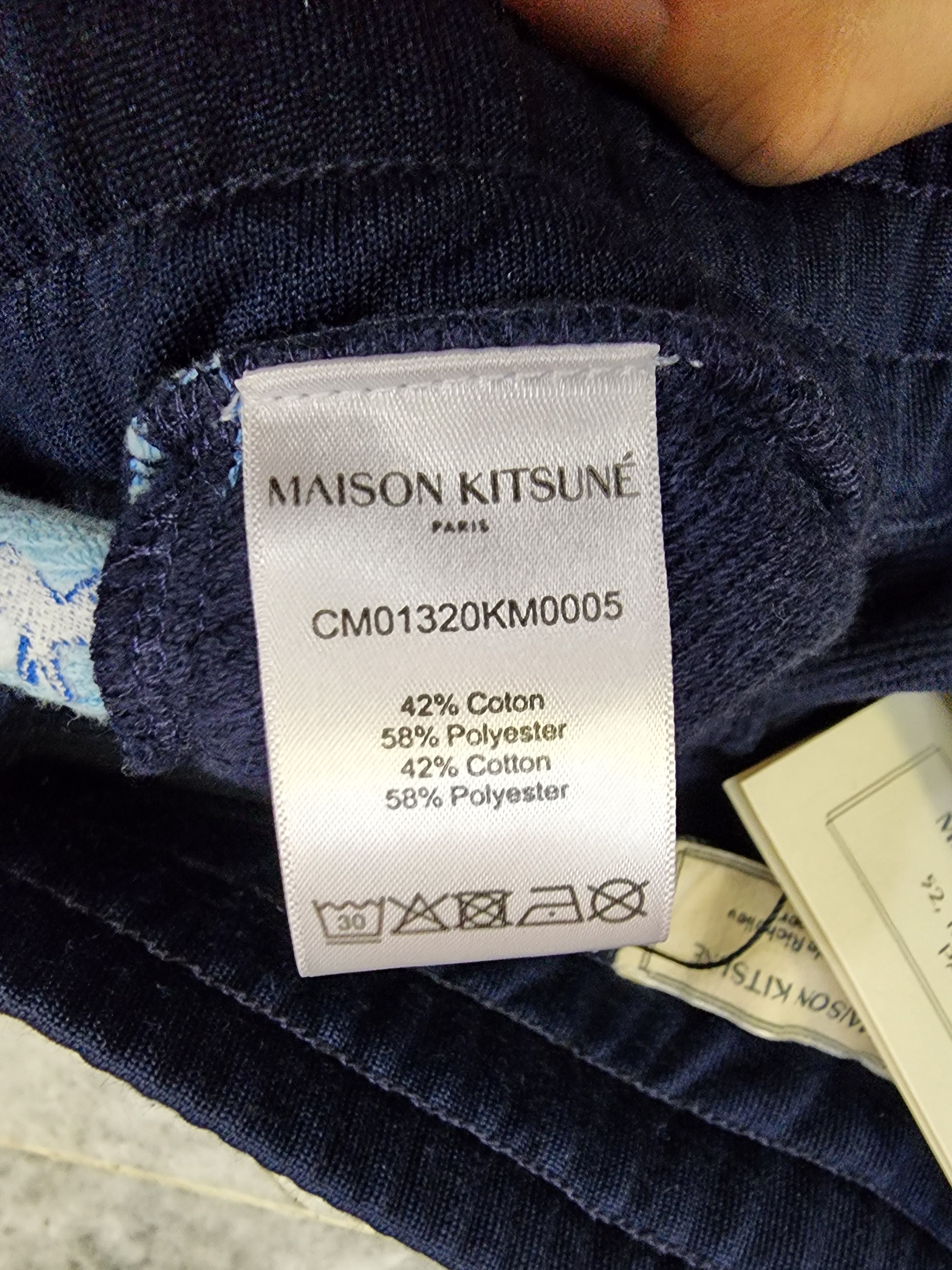 Maison Kitsune Fox Logo Technical Jog Pants Size US 34 / EU 50 - 10 Thumbnail