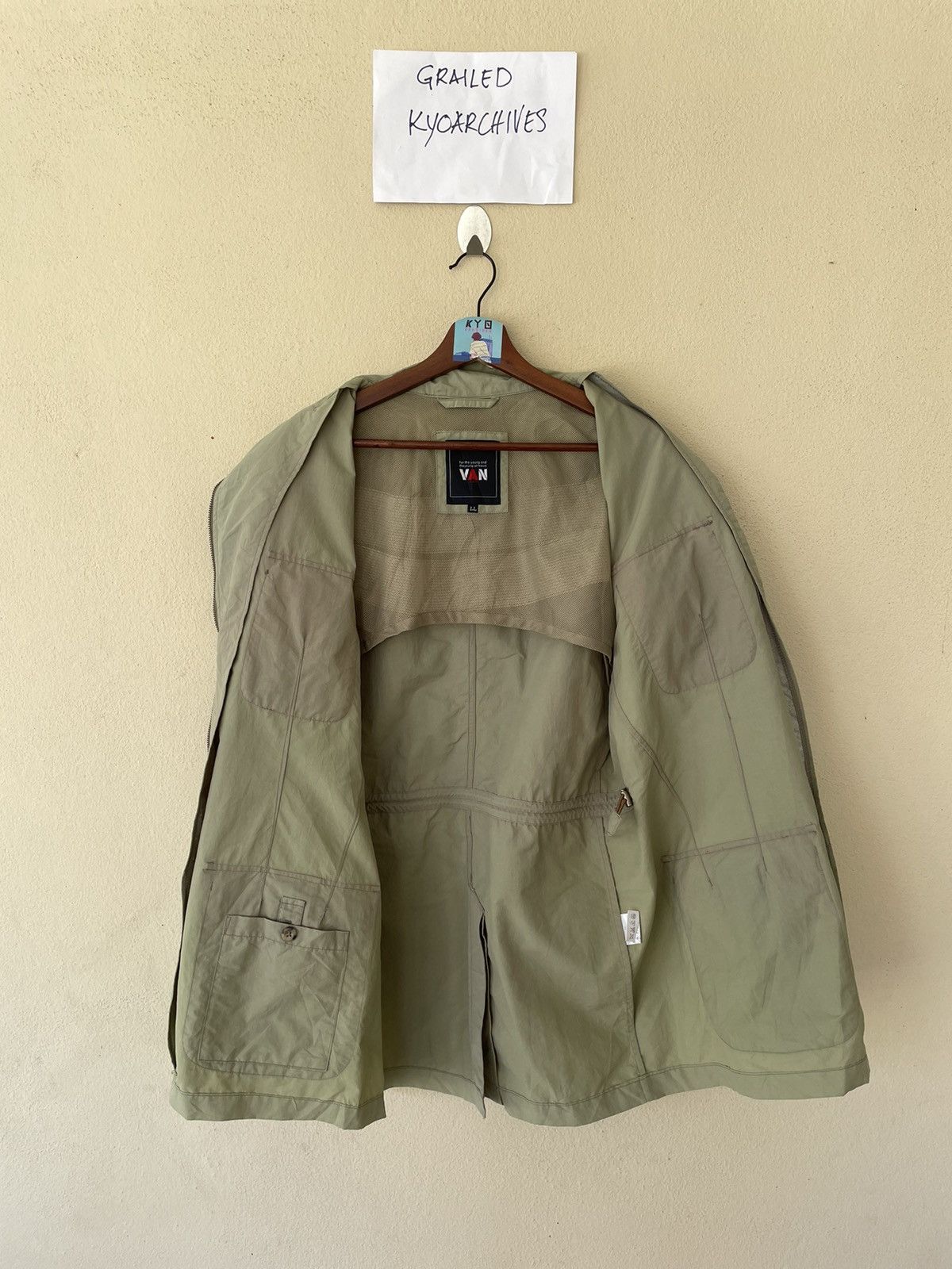 Van × Vintage Y2K VAN JAC CHORE JACKET Size US L / EU 52-54 / 3 - 7 Thumbnail