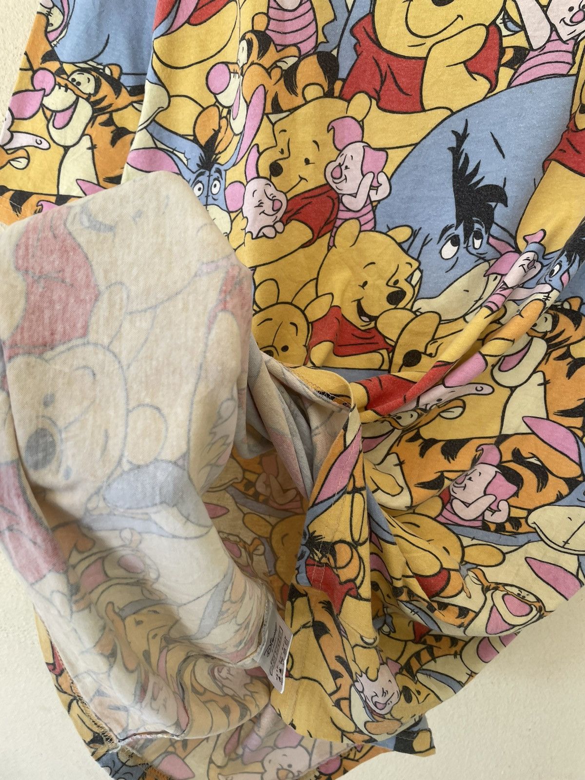 Disney × Vintage VINTAGE DISNEY POOH OVERPRINTED TEE Size US M / EU 48-50 / 2 - 8 Thumbnail