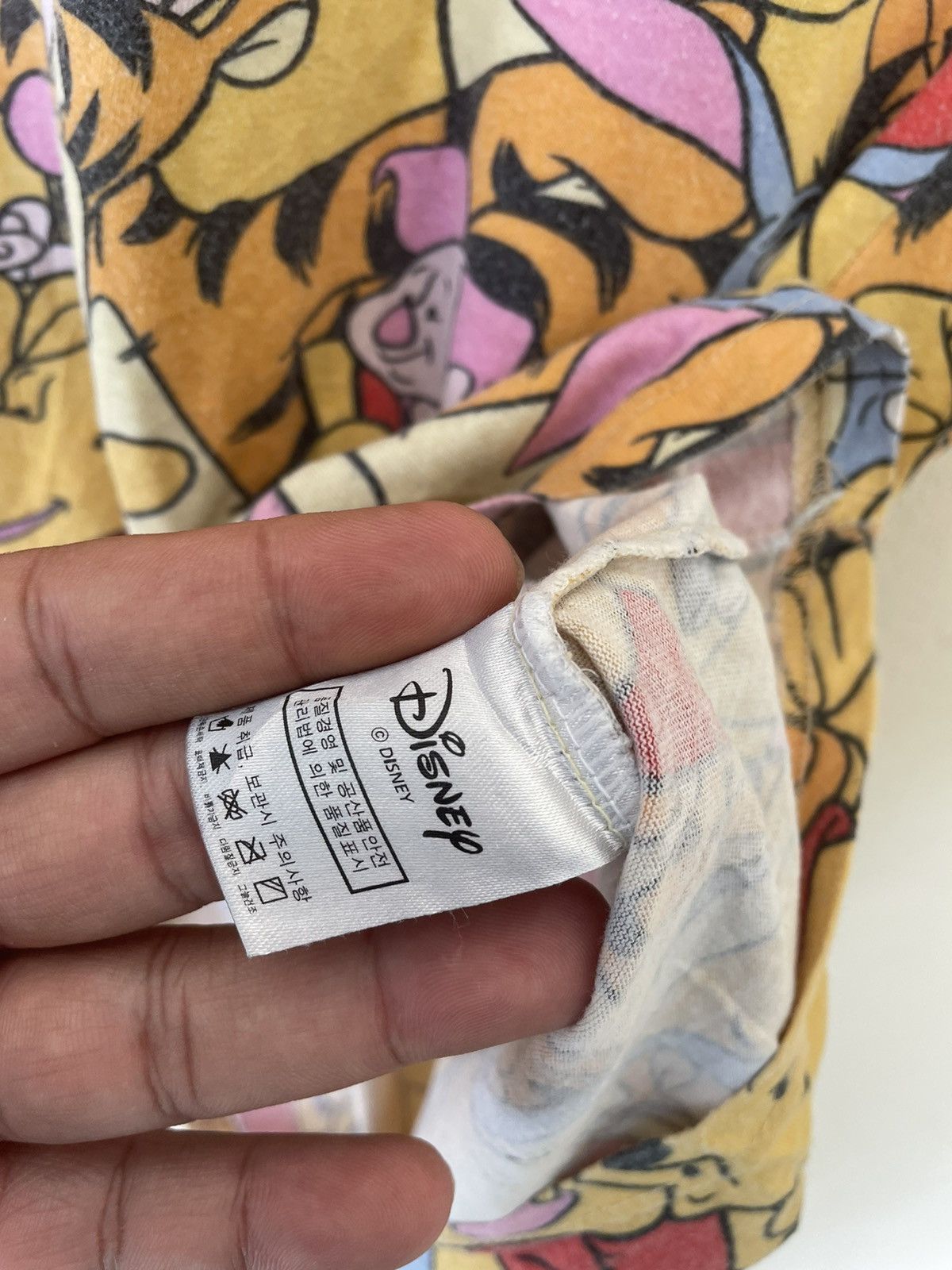 Disney × Vintage VINTAGE DISNEY POOH OVERPRINTED TEE Size US M / EU 48-50 / 2 - 10 Thumbnail