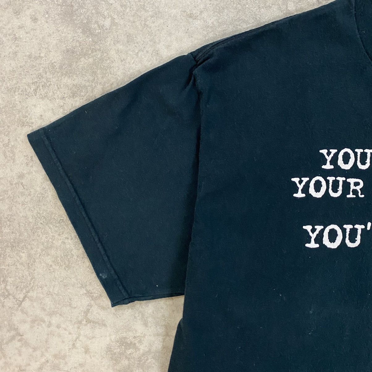 Vintage Vintage 90’s “You’re Stupid” Humour T-Shirt Size US M / EU 48-50 / 2 - 5 Thumbnail