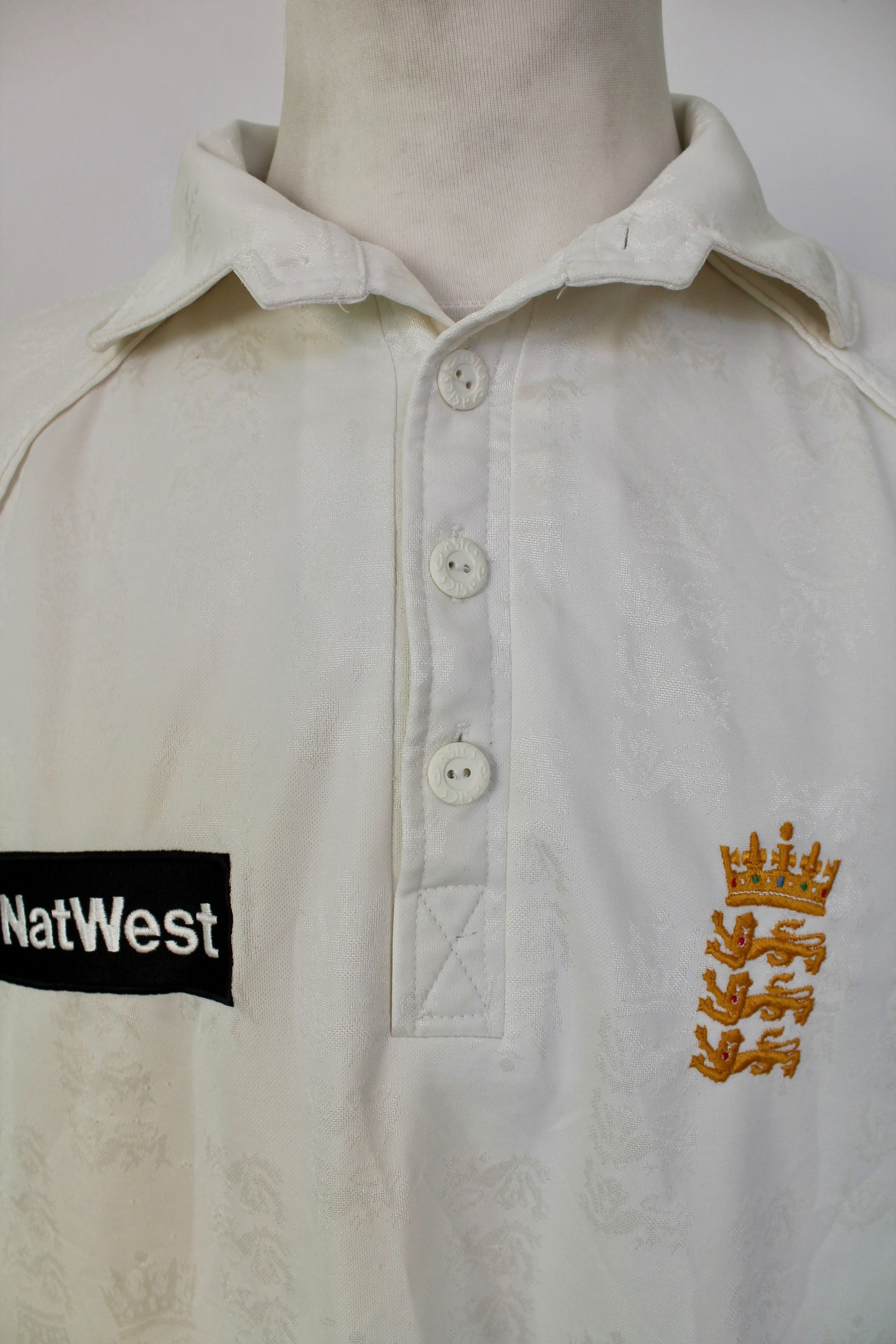 Asics 90's ASICS cricket ENGLAND national team jersey Size US XL / EU 56 / 4 - 5 Thumbnail
