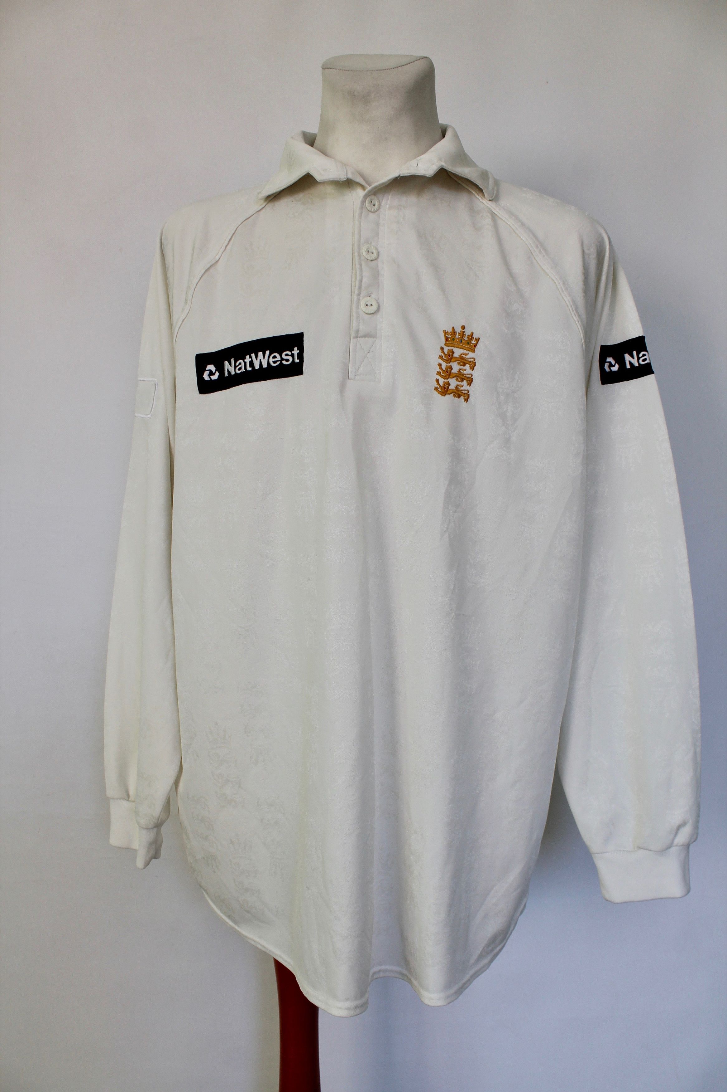 Asics 90's ASICS cricket ENGLAND national team jersey Size US XL / EU 56 / 4 - 2 Thumbnail