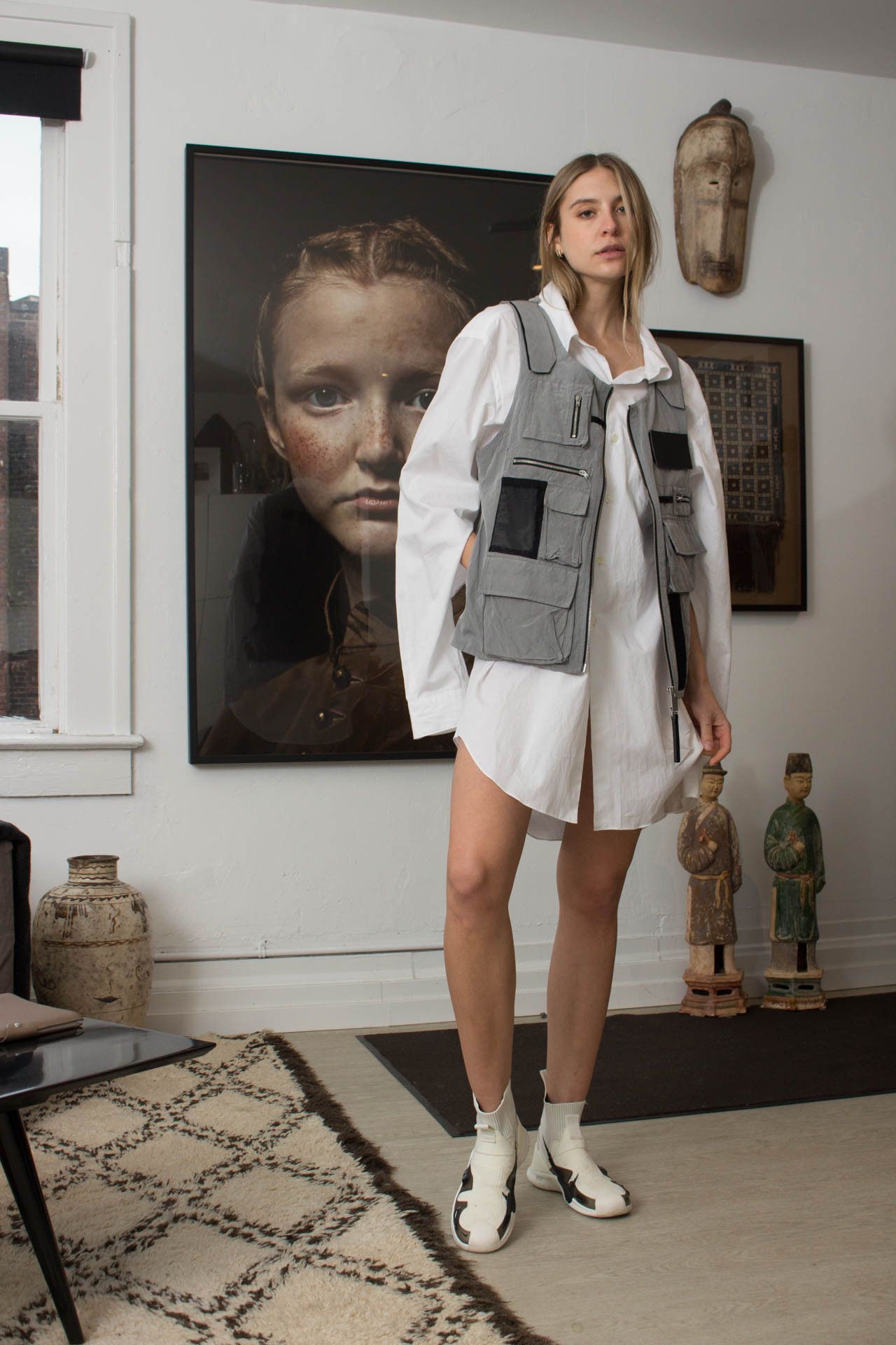 Alyx Alyx 1017 ALYX 9SM Grey Utility Vest sz S Size US S / EU 44-46 / 1 - 3 Thumbnail