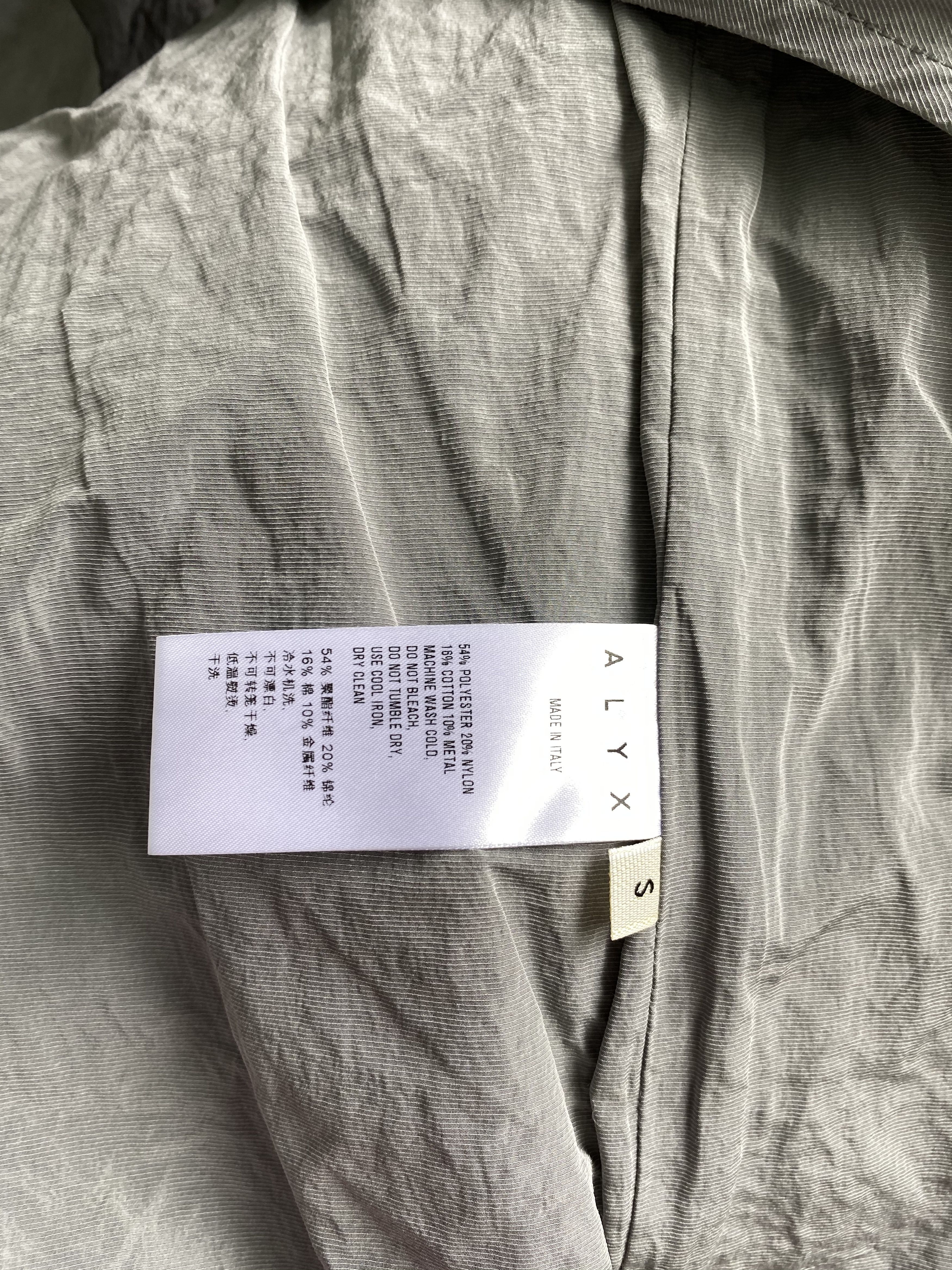 Alyx Alyx 1017 ALYX 9SM Grey Utility Vest sz S Size US S / EU 44-46 / 1 - 9 Thumbnail