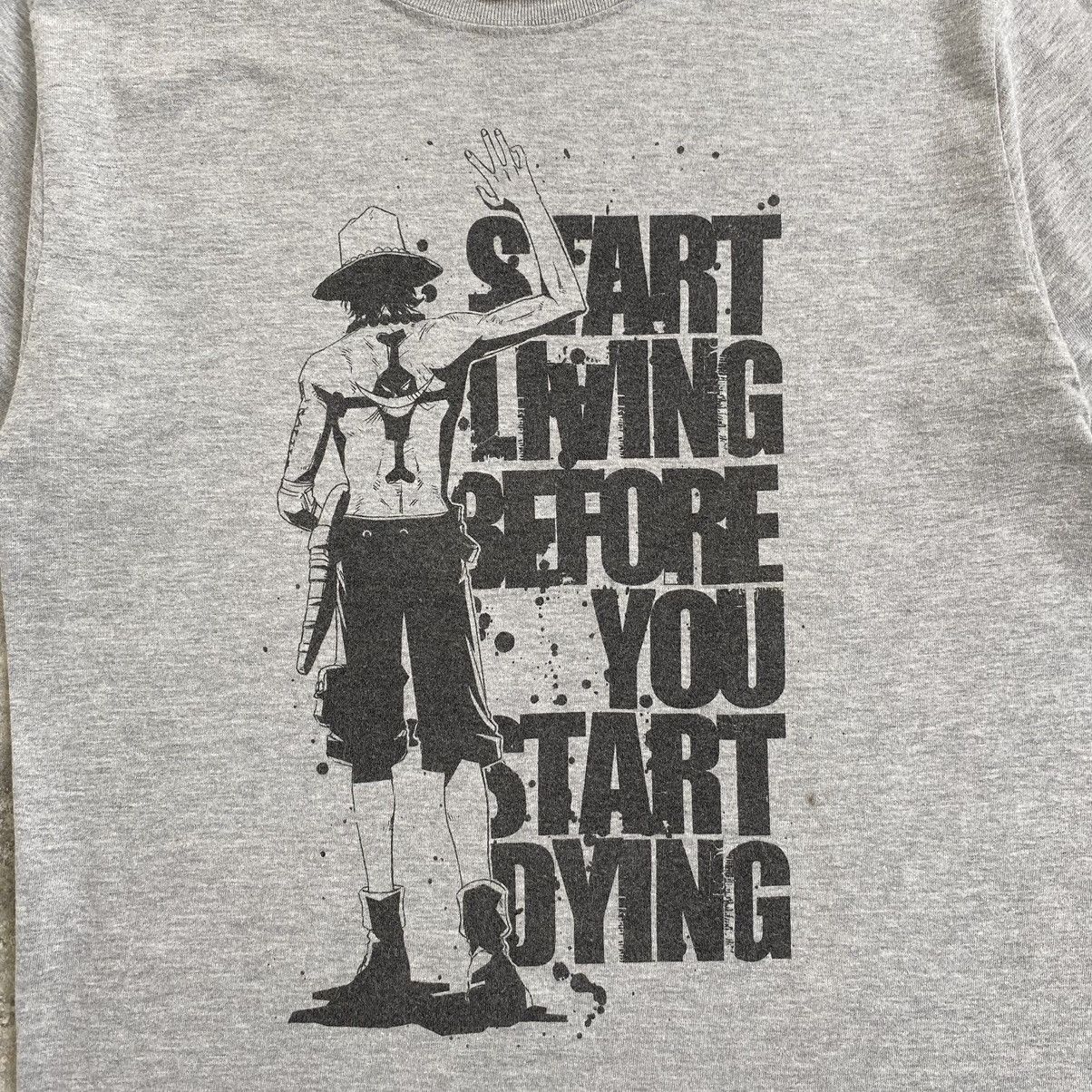Anime Vintage Y2K Japanese Anime Asce One Piece Graphic T-Shirt Size US M / EU 48-50 / 2 - 4 Thumbnail