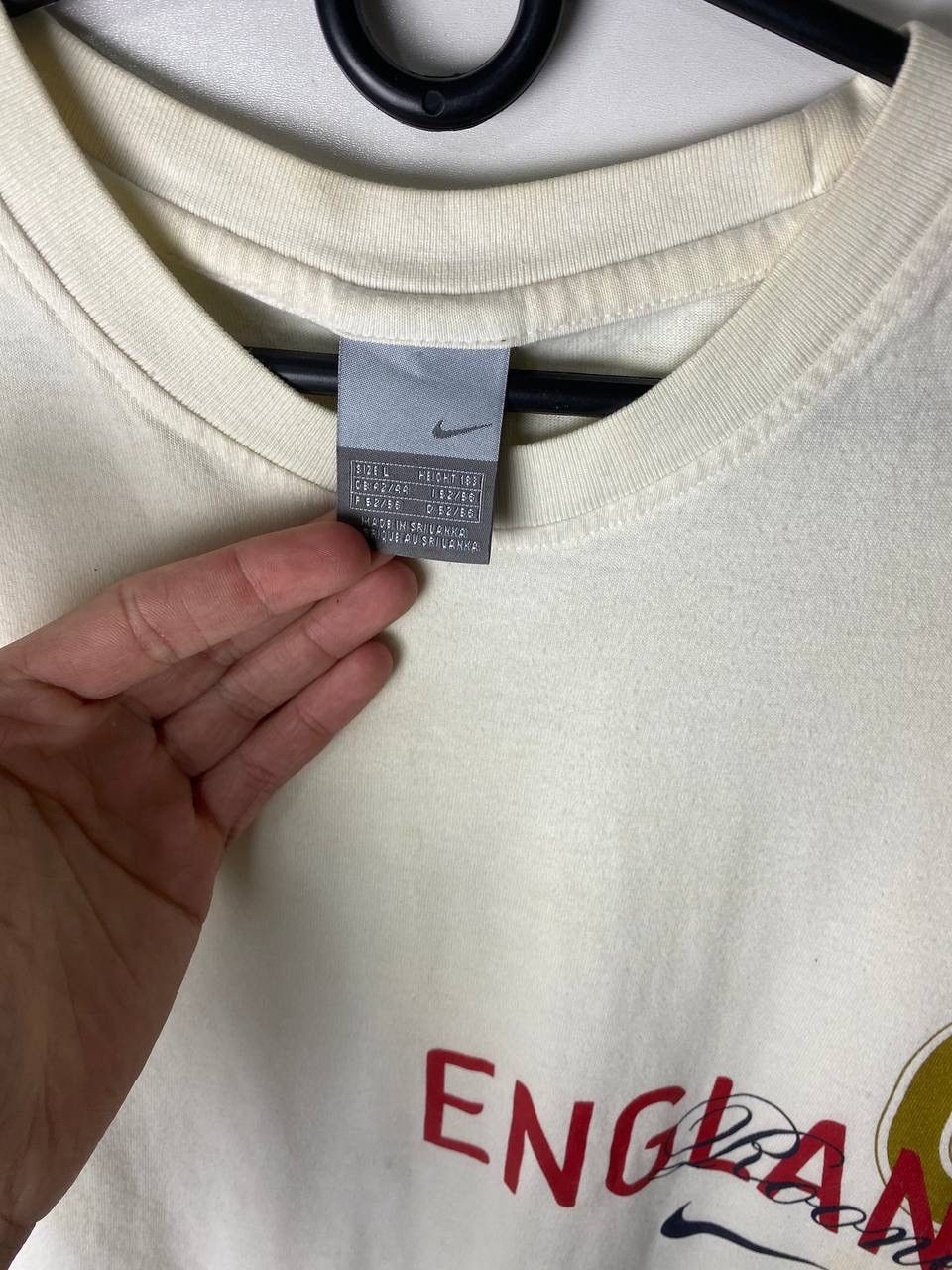 Vintage England Rooney Nike vintage t-shirt size L Size US L / EU 52-54 / 3 - 3 Thumbnail