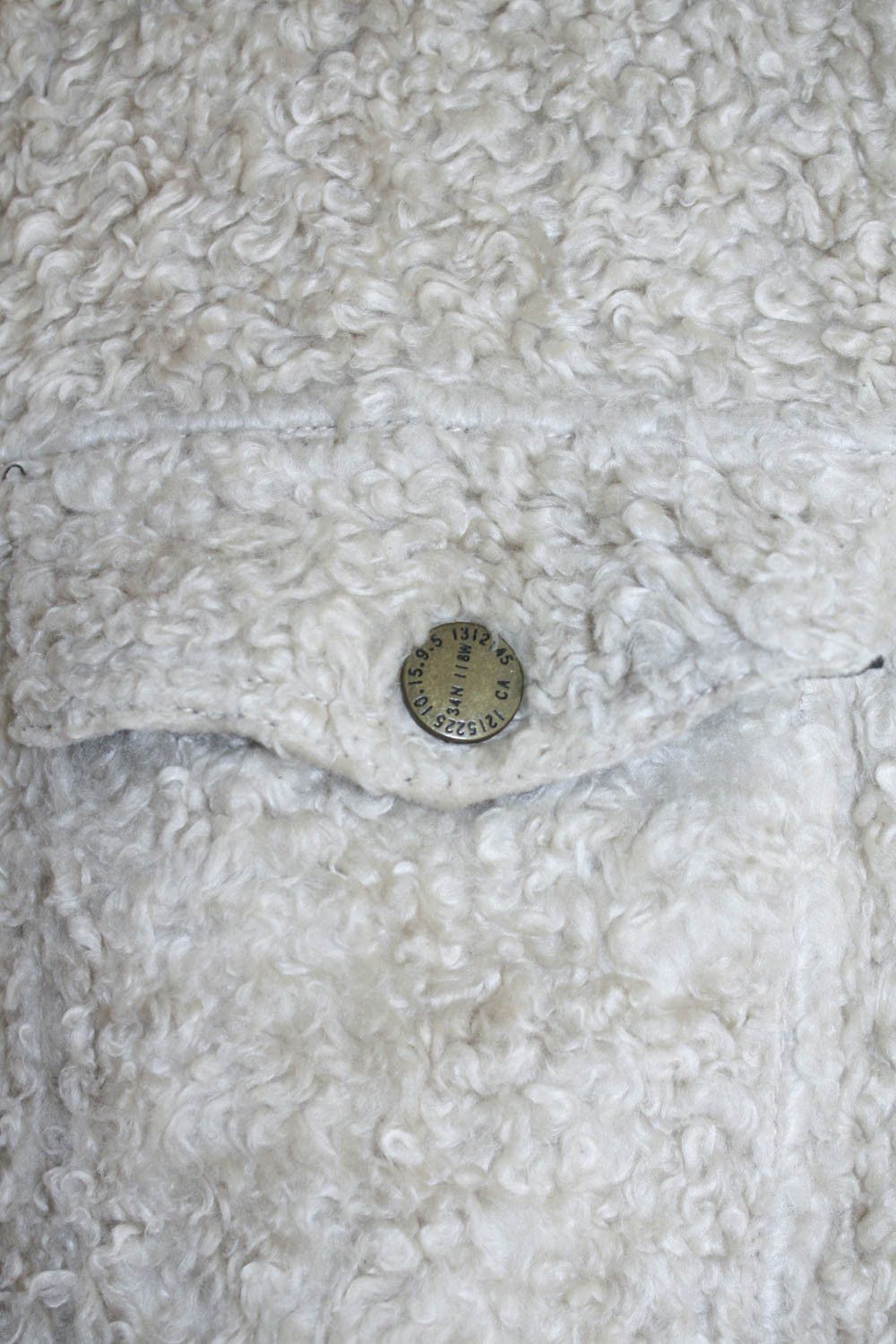 Current/Elliot Current Elliott Faux Sherpa 'Teddy Trucker' Jacket Size 3 Size US L / EU 52-54 / 3 - 7 Thumbnail