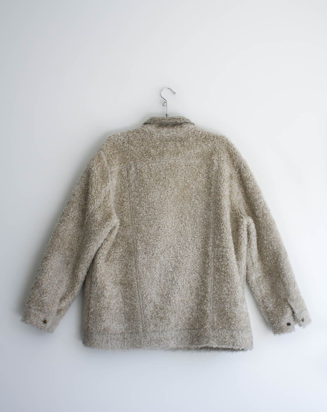 Current/Elliot Current Elliott Faux Sherpa 'Teddy Trucker' Jacket Size 3 Size US L / EU 52-54 / 3 - 3 Thumbnail