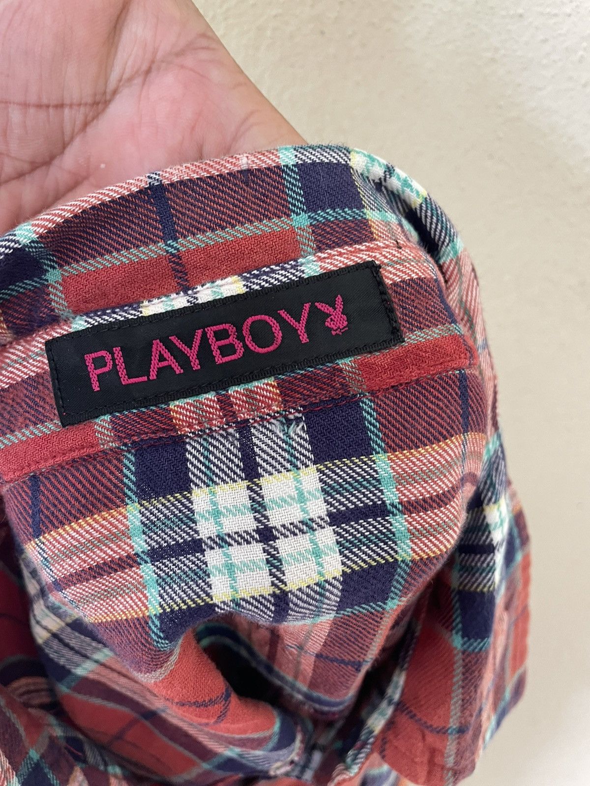 Flannel × Playboy PLAYBOY PEARL BUTTON SNAP FLANNEL Size US M / EU 48-50 / 2 - 8 Thumbnail