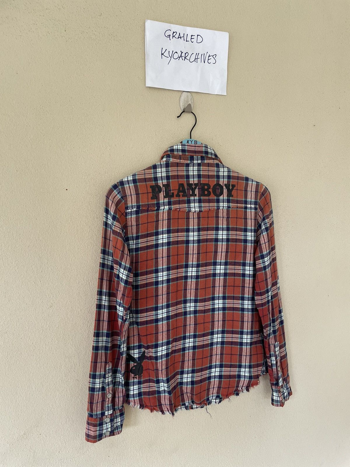 Flannel × Playboy PLAYBOY PEARL BUTTON SNAP FLANNEL Size US M / EU 48-50 / 2 - 5 Thumbnail
