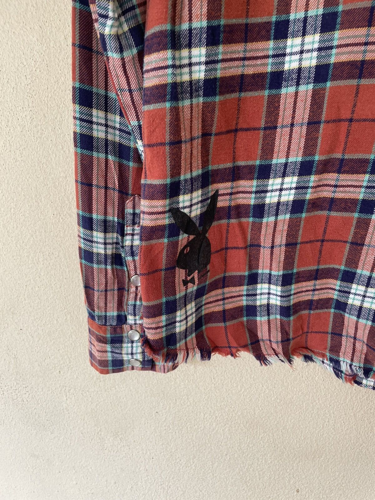 Flannel × Playboy PLAYBOY PEARL BUTTON SNAP FLANNEL Size US M / EU 48-50 / 2 - 7 Thumbnail