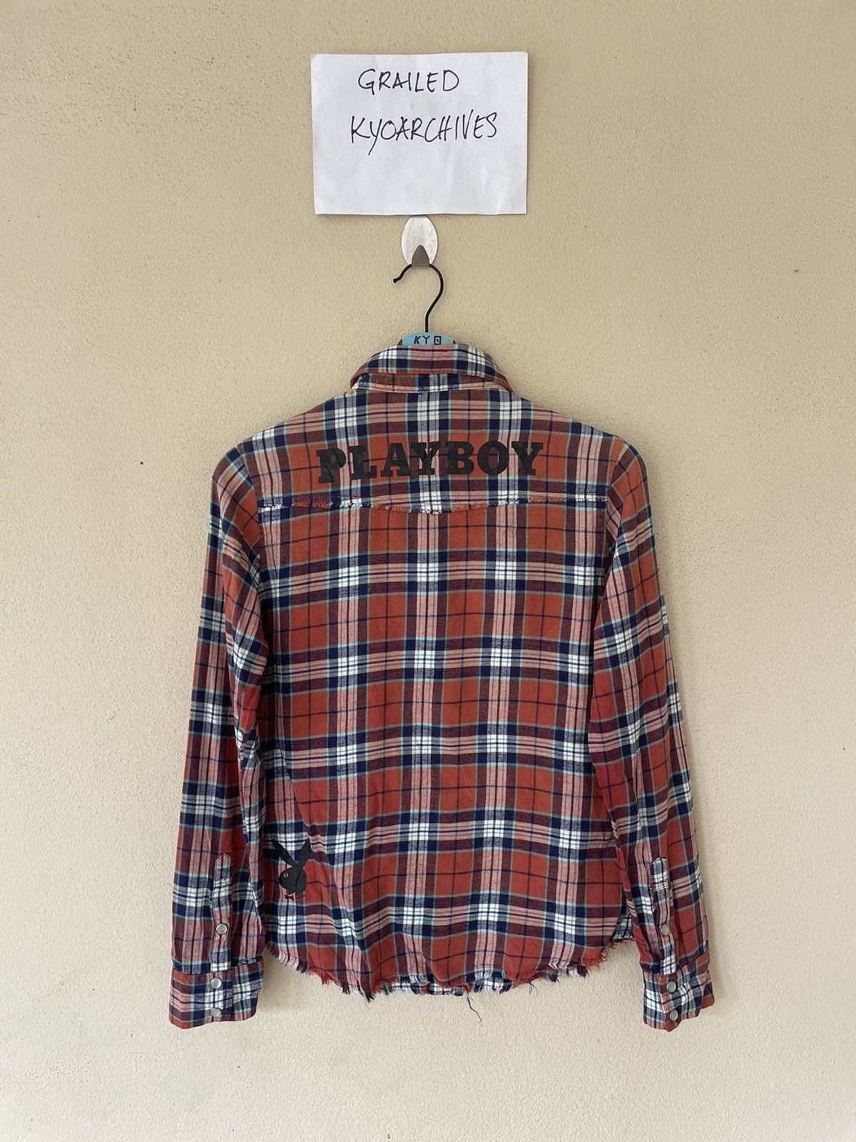 Flannel × Playboy PLAYBOY PEARL BUTTON SNAP FLANNEL Size US M / EU 48-50 / 2 - 4 Thumbnail