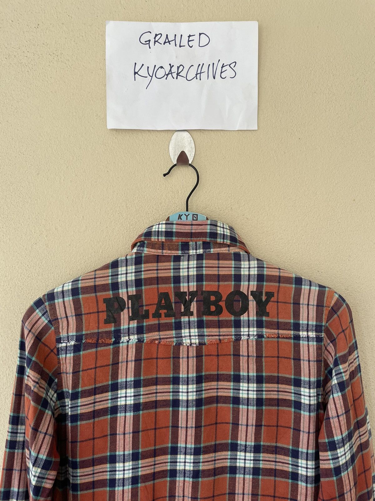 Flannel × Playboy PLAYBOY PEARL BUTTON SNAP FLANNEL Size US M / EU 48-50 / 2 - 6 Thumbnail