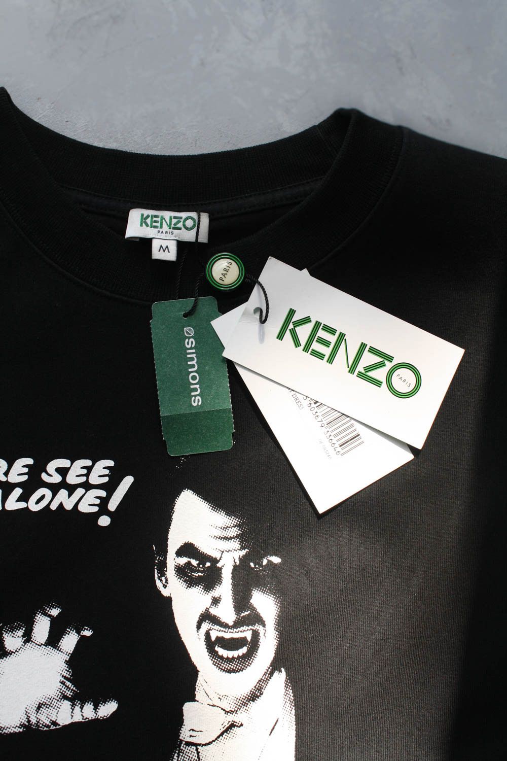 Kenzo Kenzo Graphic Print Short Sleeve Tunic T-Shirt Size M NWT Size US M / EU 48-50 / 2 - 5 Thumbnail