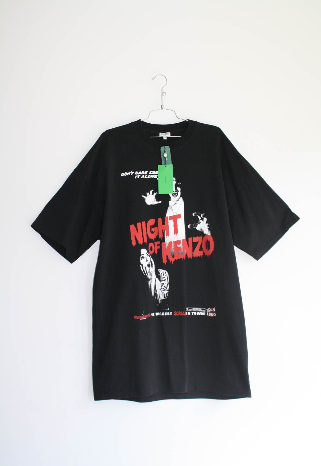Kenzo Kenzo Graphic Print Short Sleeve Tunic T-Shirt Size M NWT Size US M / EU 48-50 / 2 - 1 Thumbnail