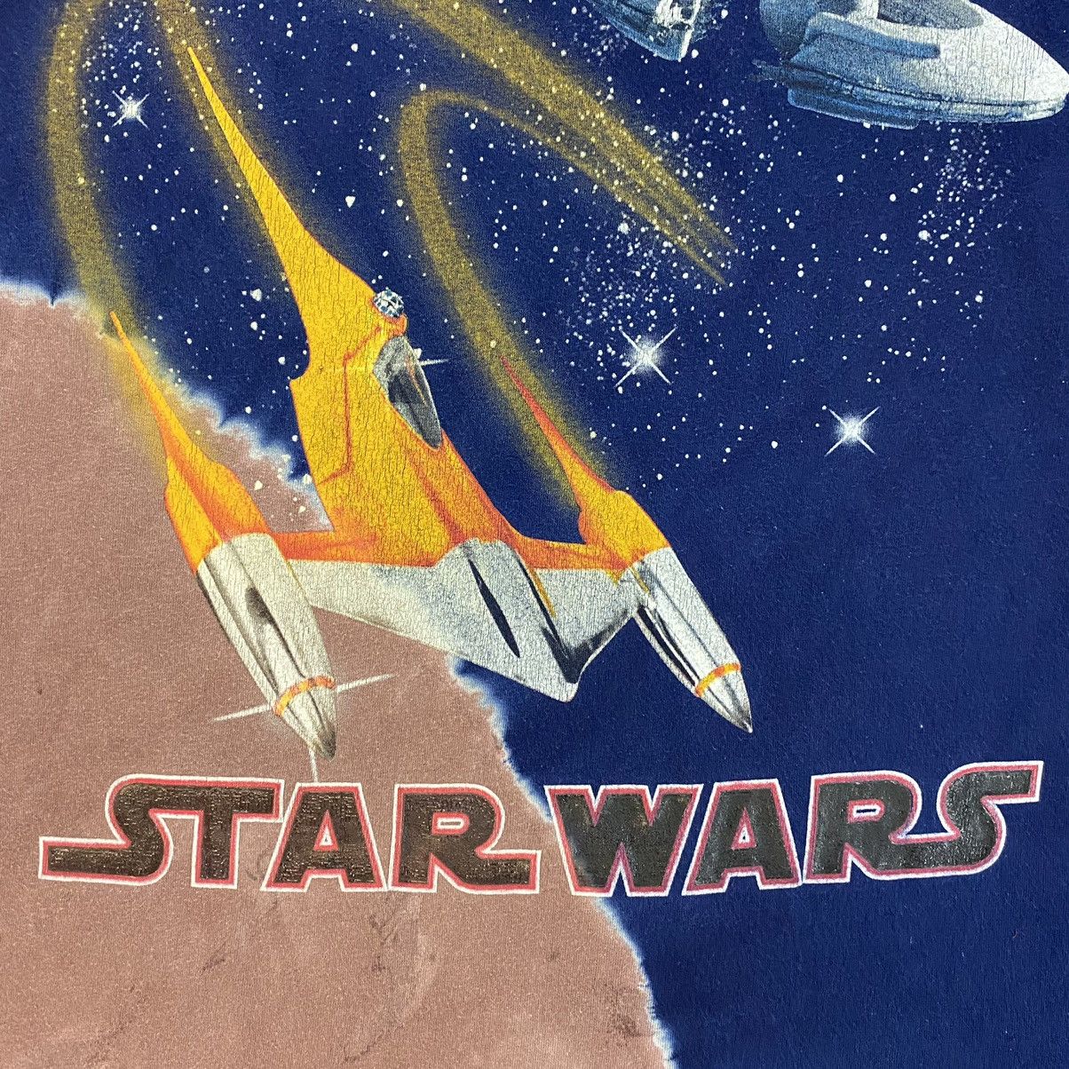 Star Wars Vintage 90’s Star Wars Tie Dye Promo Movie T-Shirt Size US L / EU 52-54 / 3 - 5 Thumbnail