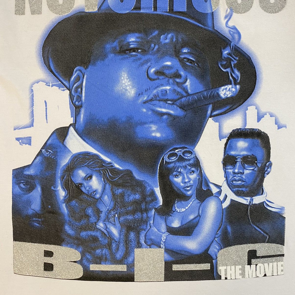 Rap Tees Vintage 2000’s Notorious Big The Movie Promo T-Shirt Size US XXL / EU 58 / 5 - 5 Thumbnail