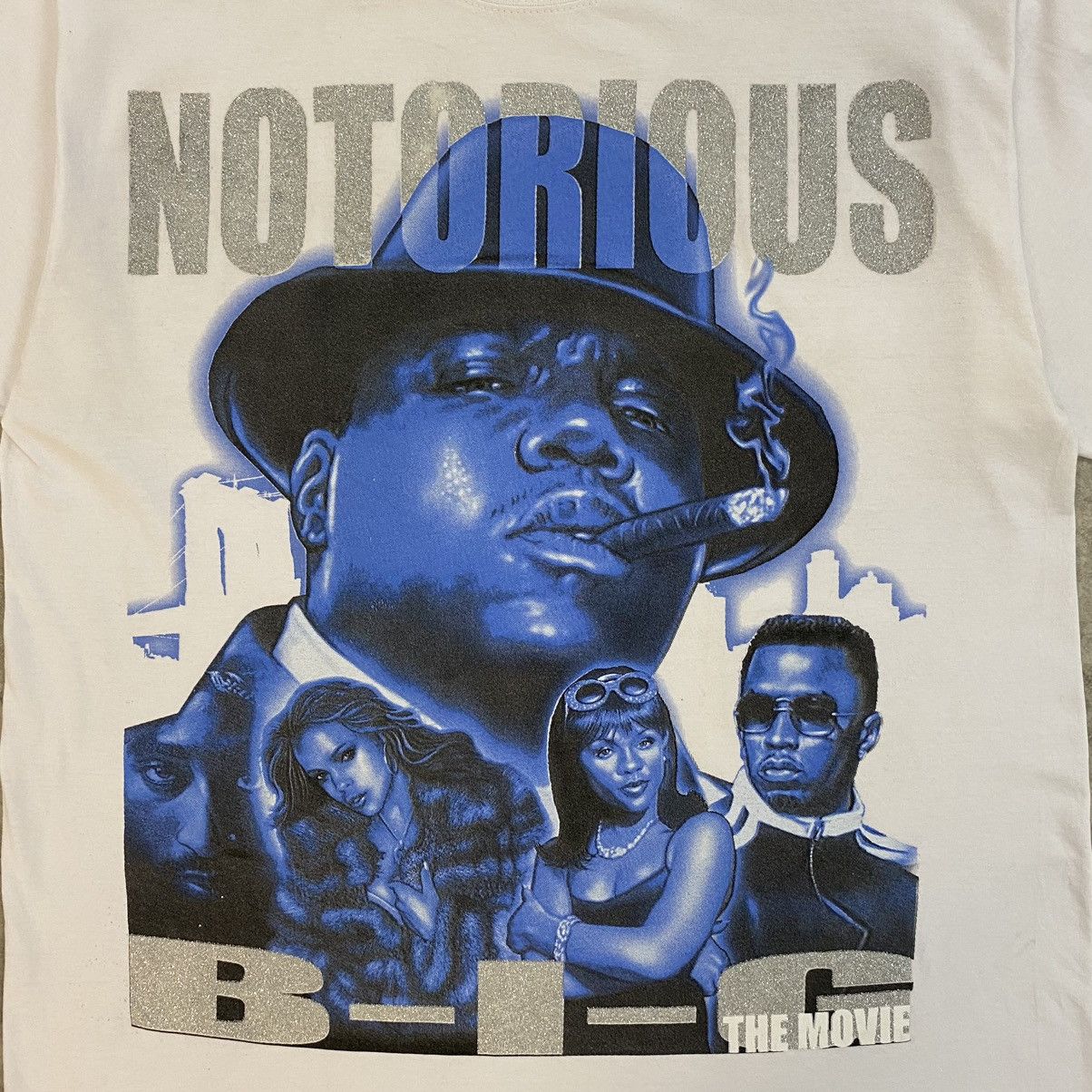 Rap Tees Vintage 2000’s Notorious Big The Movie Promo T-Shirt Size US XXL / EU 58 / 5 - 4 Thumbnail