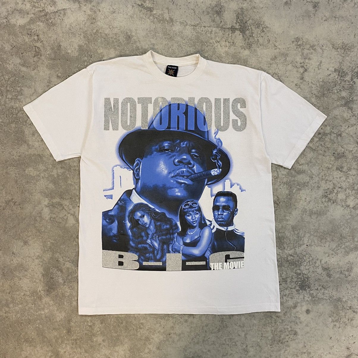 Rap Tees Vintage 2000’s Notorious Big The Movie Promo T-Shirt Size US XXL / EU 58 / 5 - 2 Thumbnail