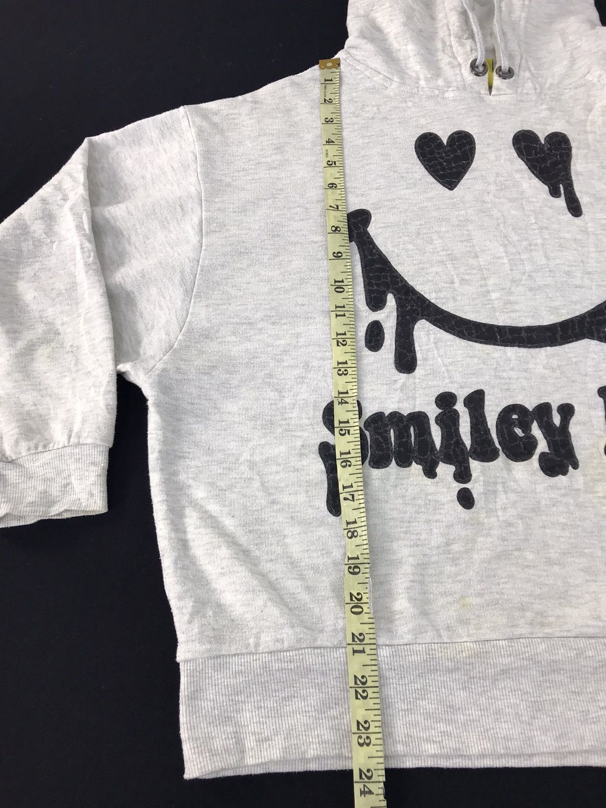 Japanese Brand × Vintage Smiley Face Harvey Ball Hoodies Sweatshirt Big Logo Size US L / EU 52-54 / 3 - 9 Thumbnail
