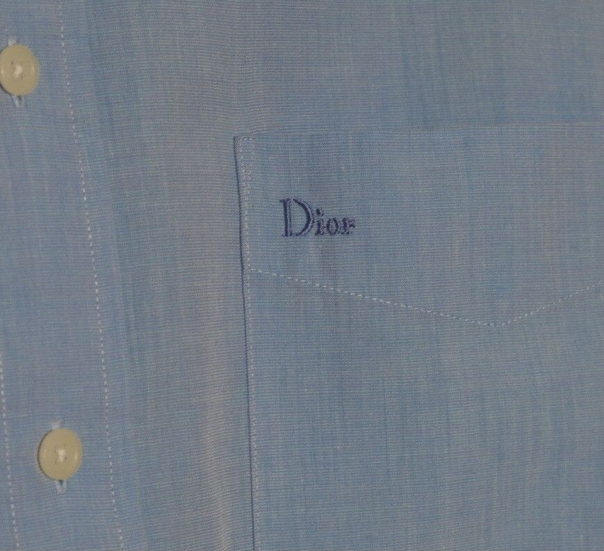 Christian Dior Monsieur Christian Dior Button Up Shirt Vintage Mens Sz M Size US M / EU 48-50 / 2 - 5 Thumbnail