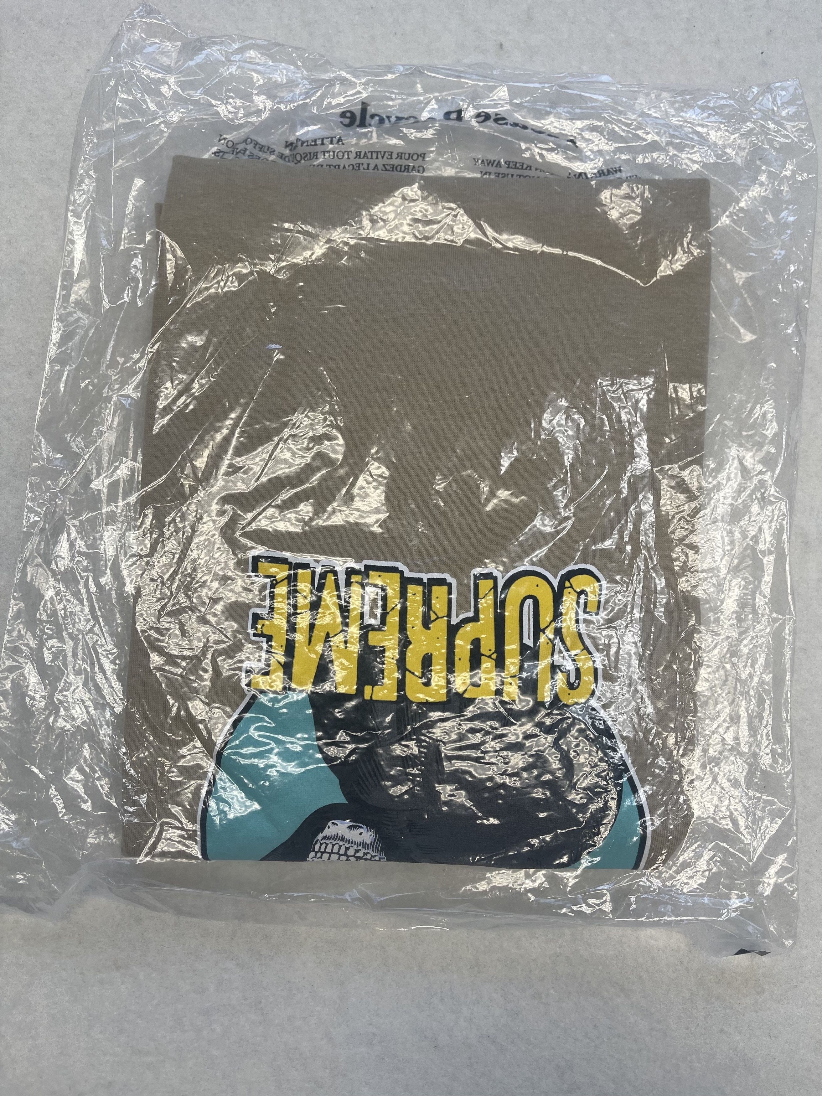 Supreme 🔥🔥🔥Supreme Reaper Tee Khaki Size M **Ship Today** Size US M / EU 48-50 / 2 - 3 Thumbnail