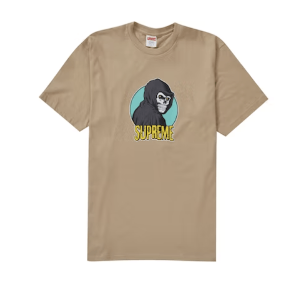 Supreme 🔥🔥🔥Supreme Reaper Tee Khaki Size M **Ship Today** Size US M / EU 48-50 / 2 - 1 Thumbnail
