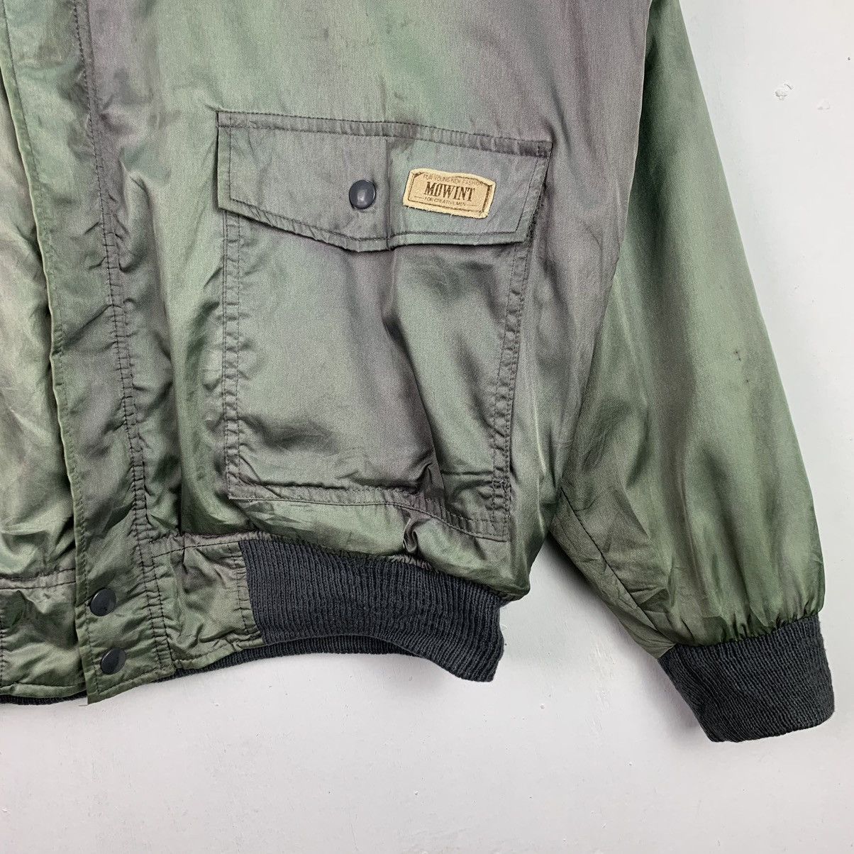 Japanese Brand × Vintage Vintage Mowint Bomber Jacket Size US XXL / EU 58 / 5 - 5 Thumbnail