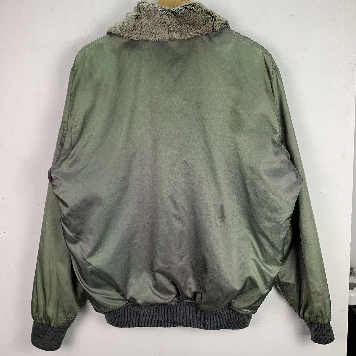 Japanese Brand × Vintage Vintage Mowint Bomber Jacket Size US XXL / EU 58 / 5 - 11 Thumbnail