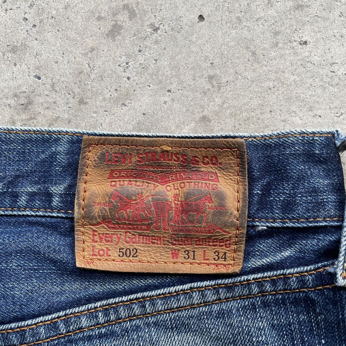 Levi's Vintage Levi’s 502 Faded Jeans Denim Pants W28x29 Size US 28 / EU 44 - 11 Thumbnail