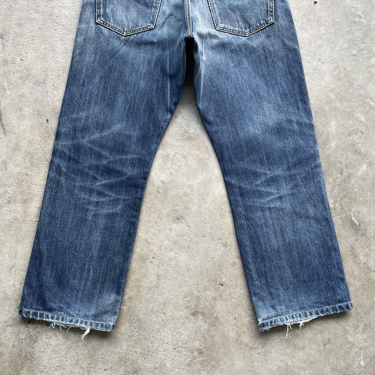 Japanese Brand Vintage Japanese Brand Faded Denim Jeans Pants W32x27 Size US 32 / EU 48 - 10 Thumbnail