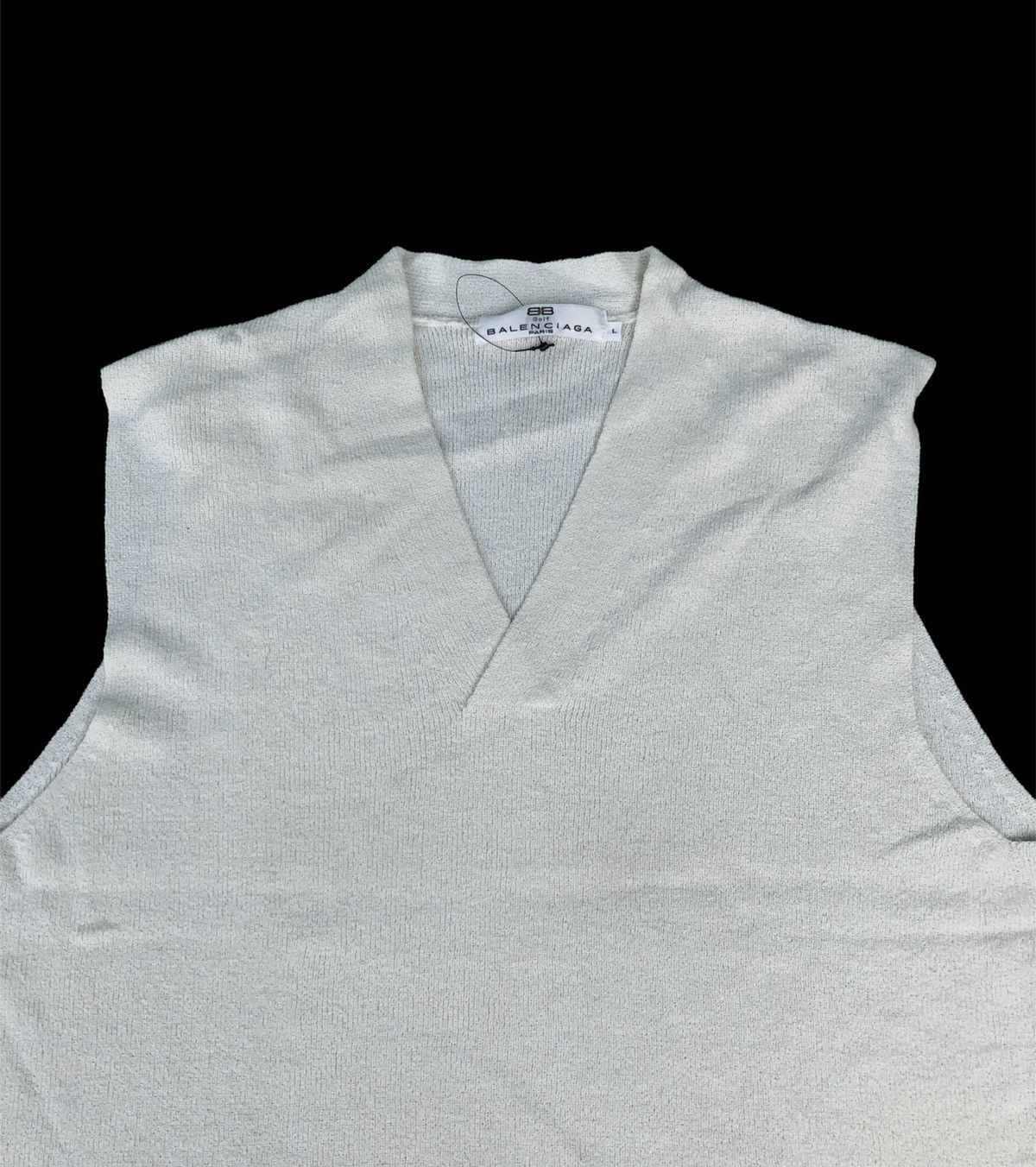 Balenciaga Vintage Vest Knitwear Balenciaga Golf Paris Size US L / EU 52-54 / 3 - 3 Thumbnail