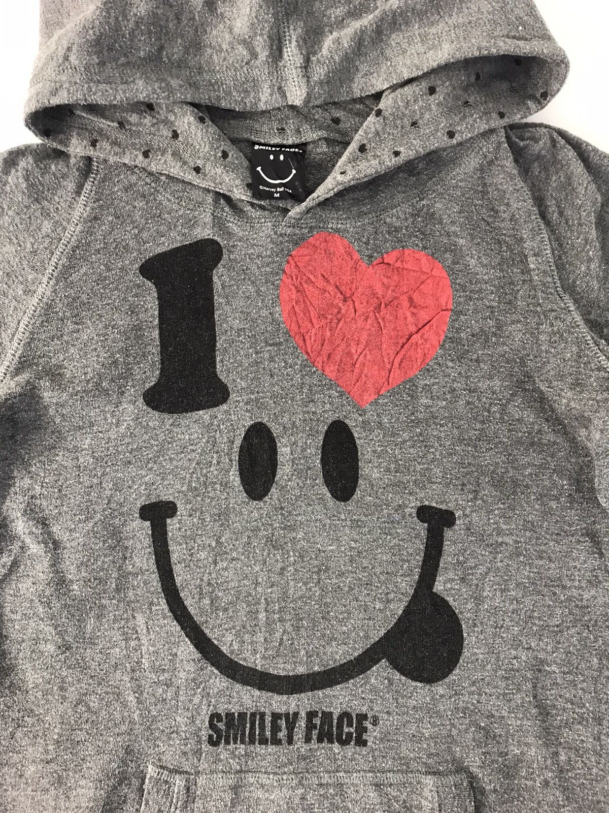 Japanese Brand × Vintage Pull Over Smiley Face Harvey Ball Hoodies Big Smile Logo Size US XS / EU 42 / 0 - 3 Thumbnail