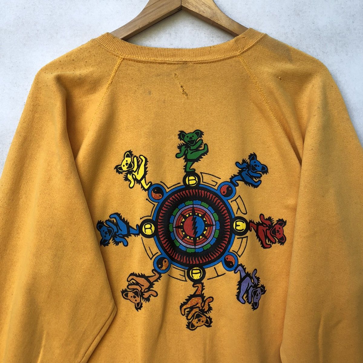 Band Tees × Grateful Dead × Vintage Vintage Grateful Dead Band Sweatshirt Size US L / EU 52-54 / 3 - 3 Thumbnail