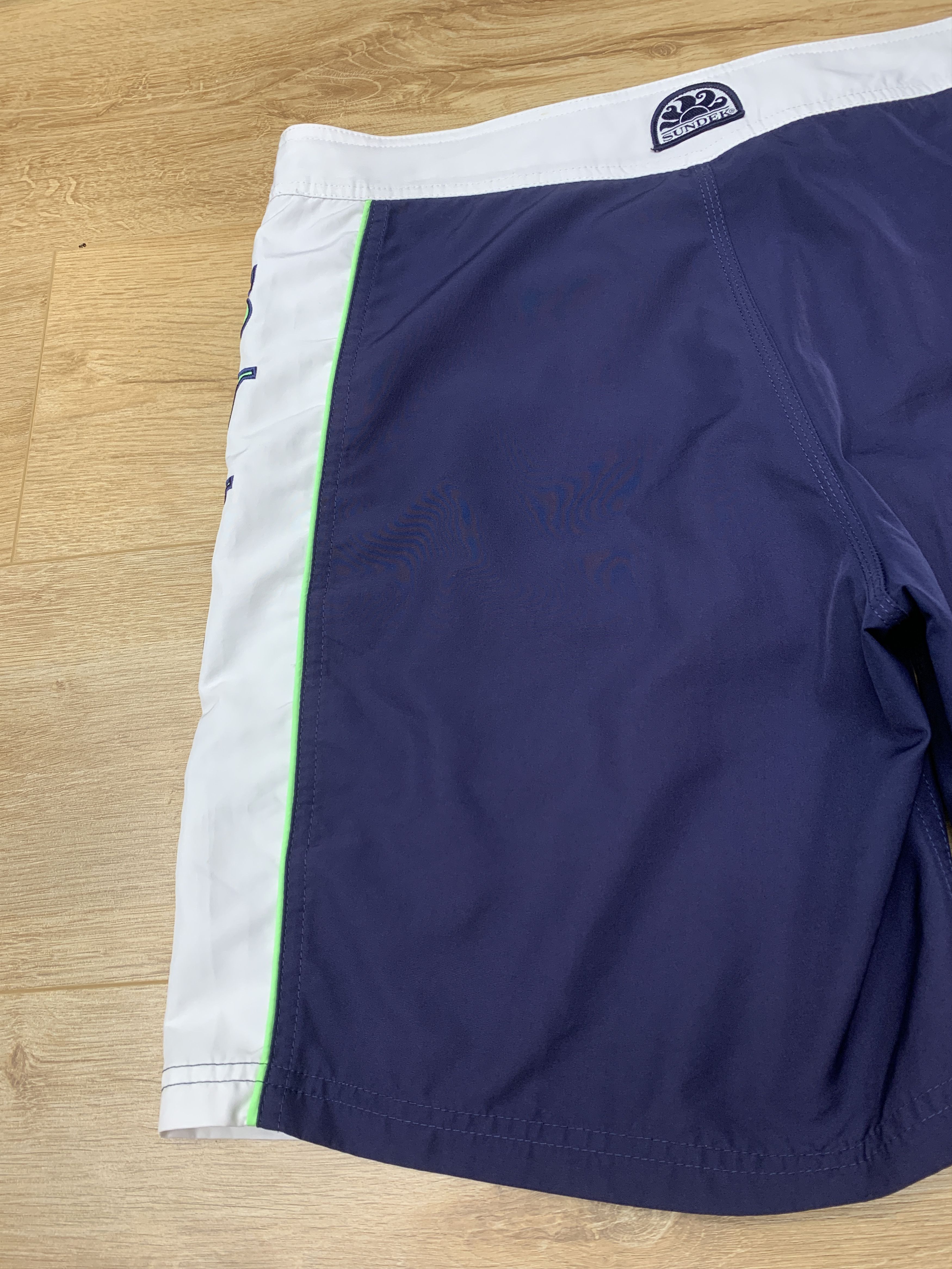 Sundek Sundek 34 Beach Board Shorts Trunks Bath Suit Size 34 M Blue Size US 34 / EU 50 - 6 Thumbnail