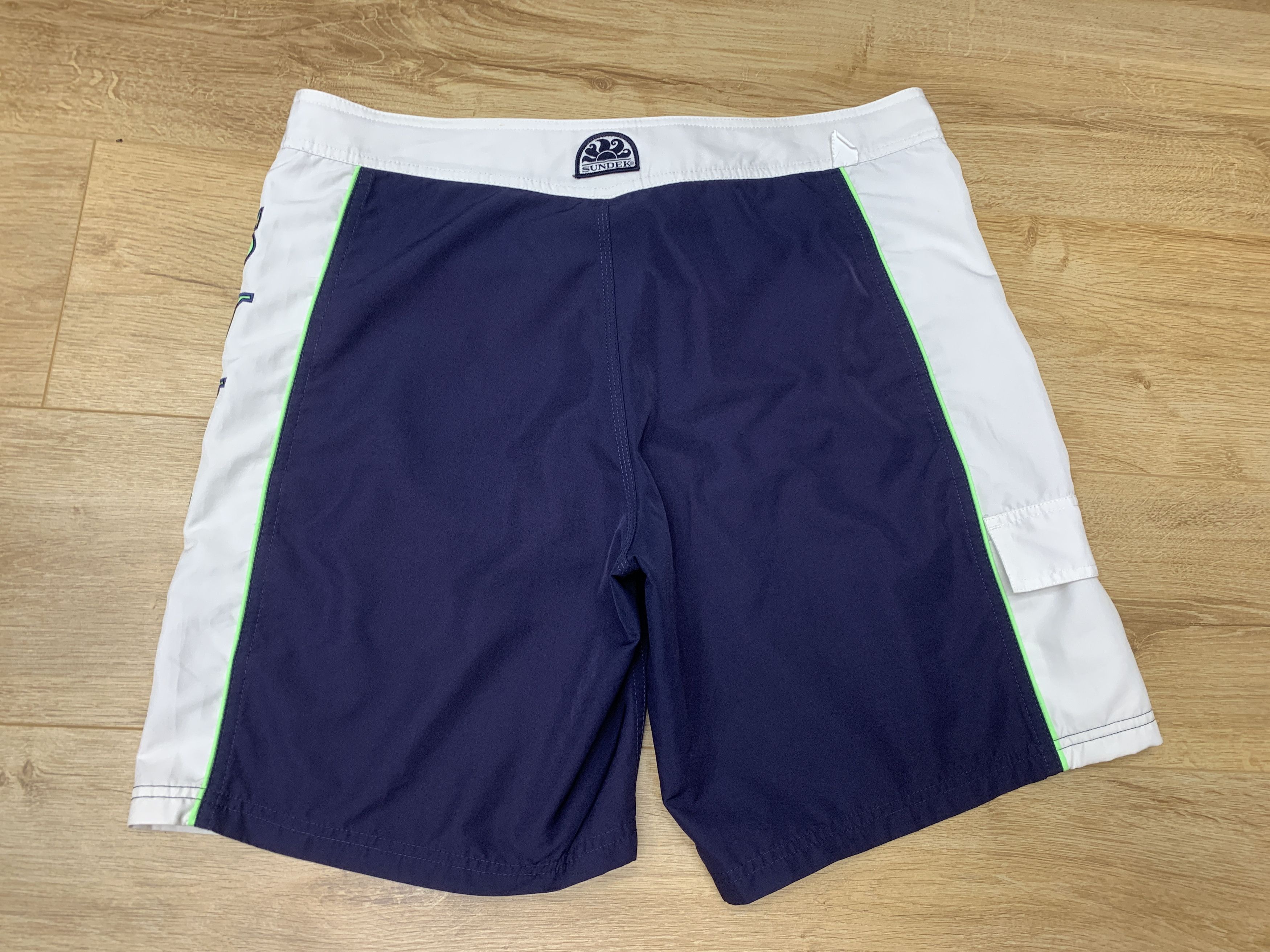 Sundek Sundek 34 Beach Board Shorts Trunks Bath Suit Size 34 M Blue Size US 34 / EU 50 - 2 Thumbnail
