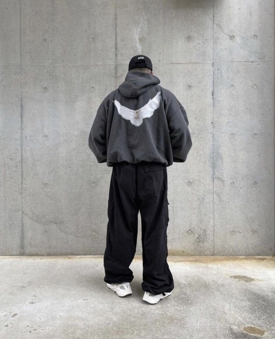 YZY GAP X BALENCIAGA “DOVE” HOODIE