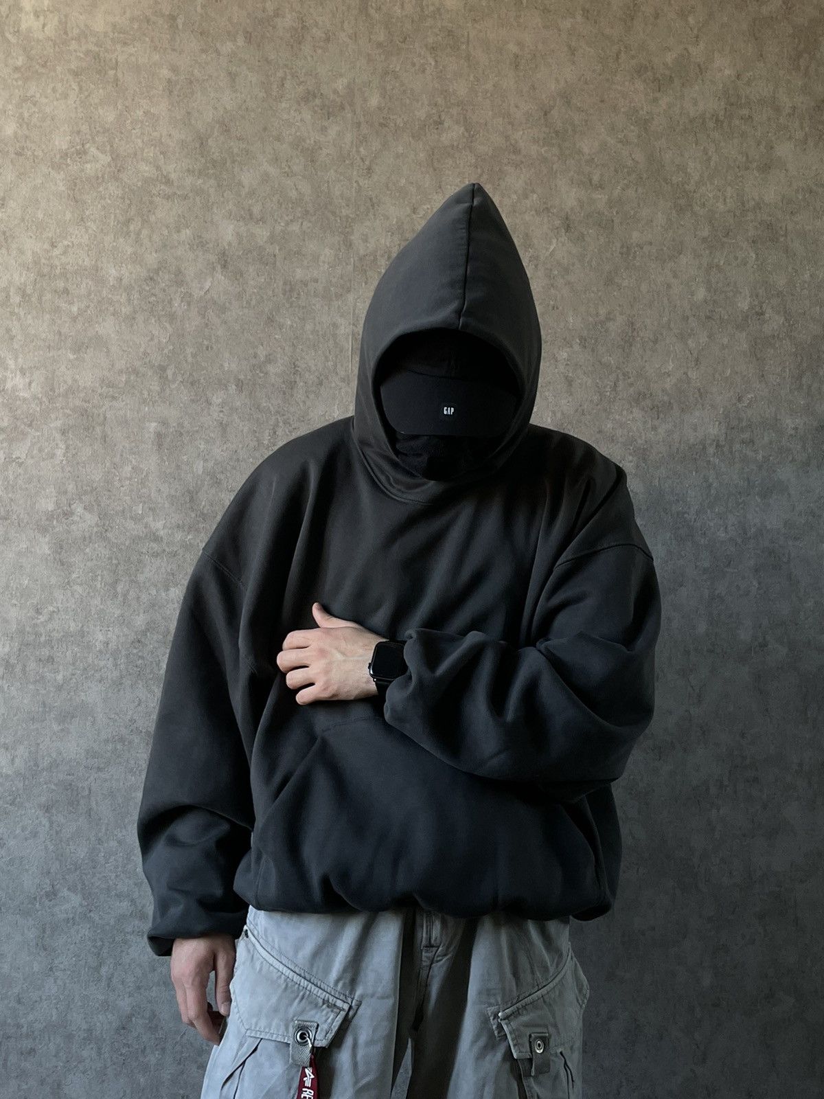 トップス Yeezy Gap Balenciaga Dove Hoodie Buy Yeezy Gap Engineered by Balenciaga Dove Hoodie 'Black