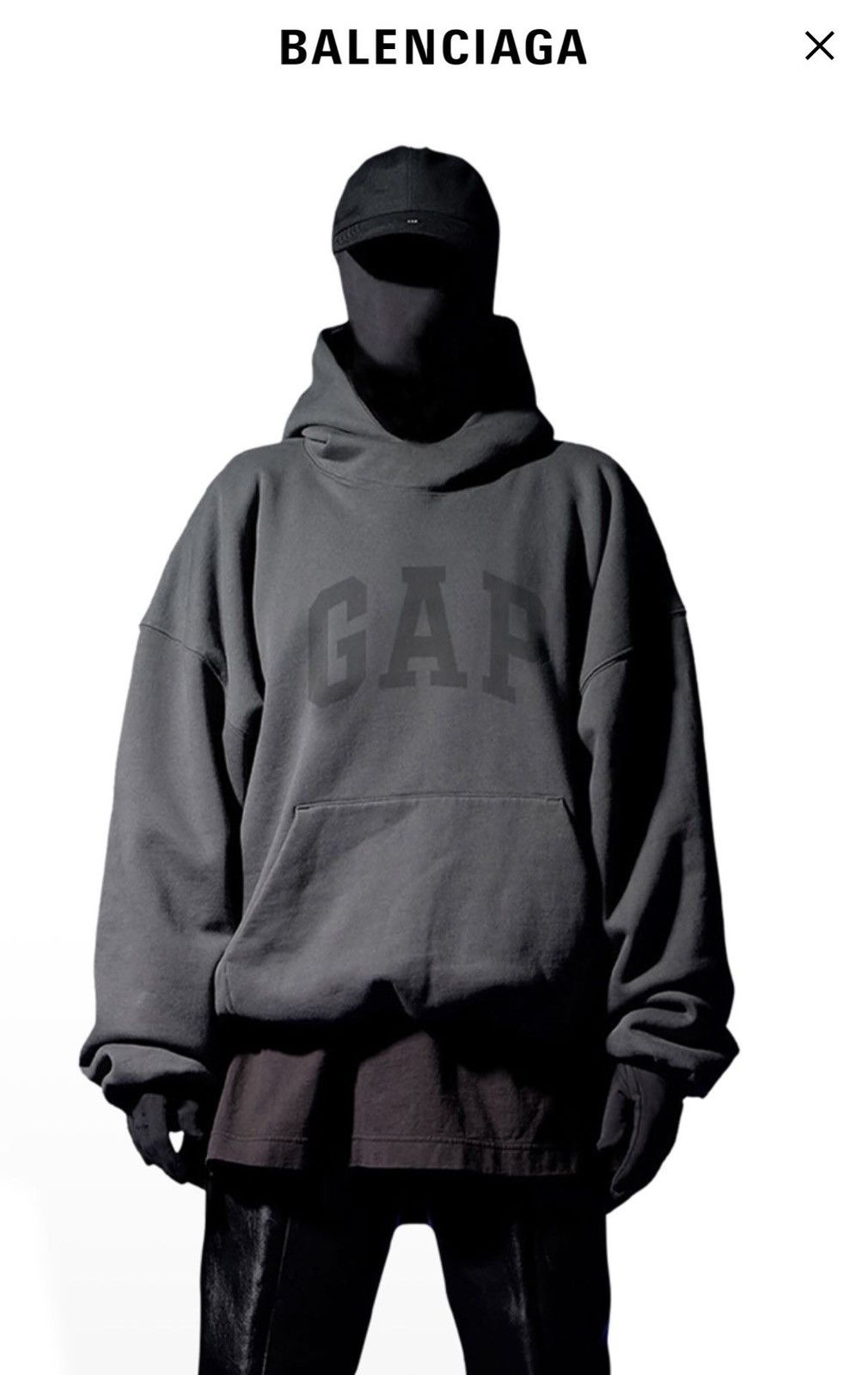 トップス Yeezy Gap Balenciaga Dove Hoodie Buy Yeezy Gap Engineered by Balenciaga Dove Hoodie 'Black