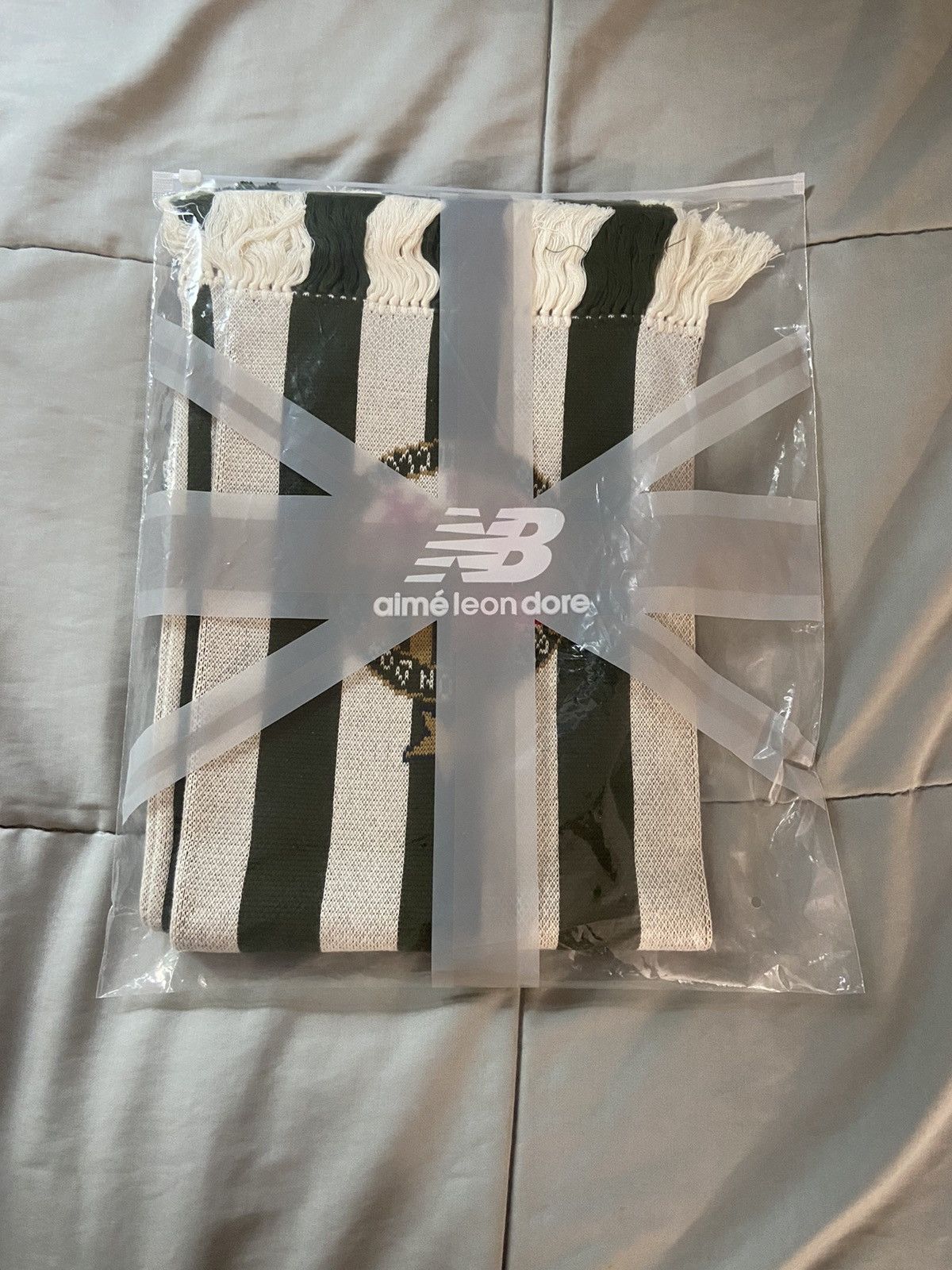 Aime Leon Dore × New Balance Aime Leon Dore x New Balance 991 soccer scarf Size ONE SIZE - 4 Thumbnail