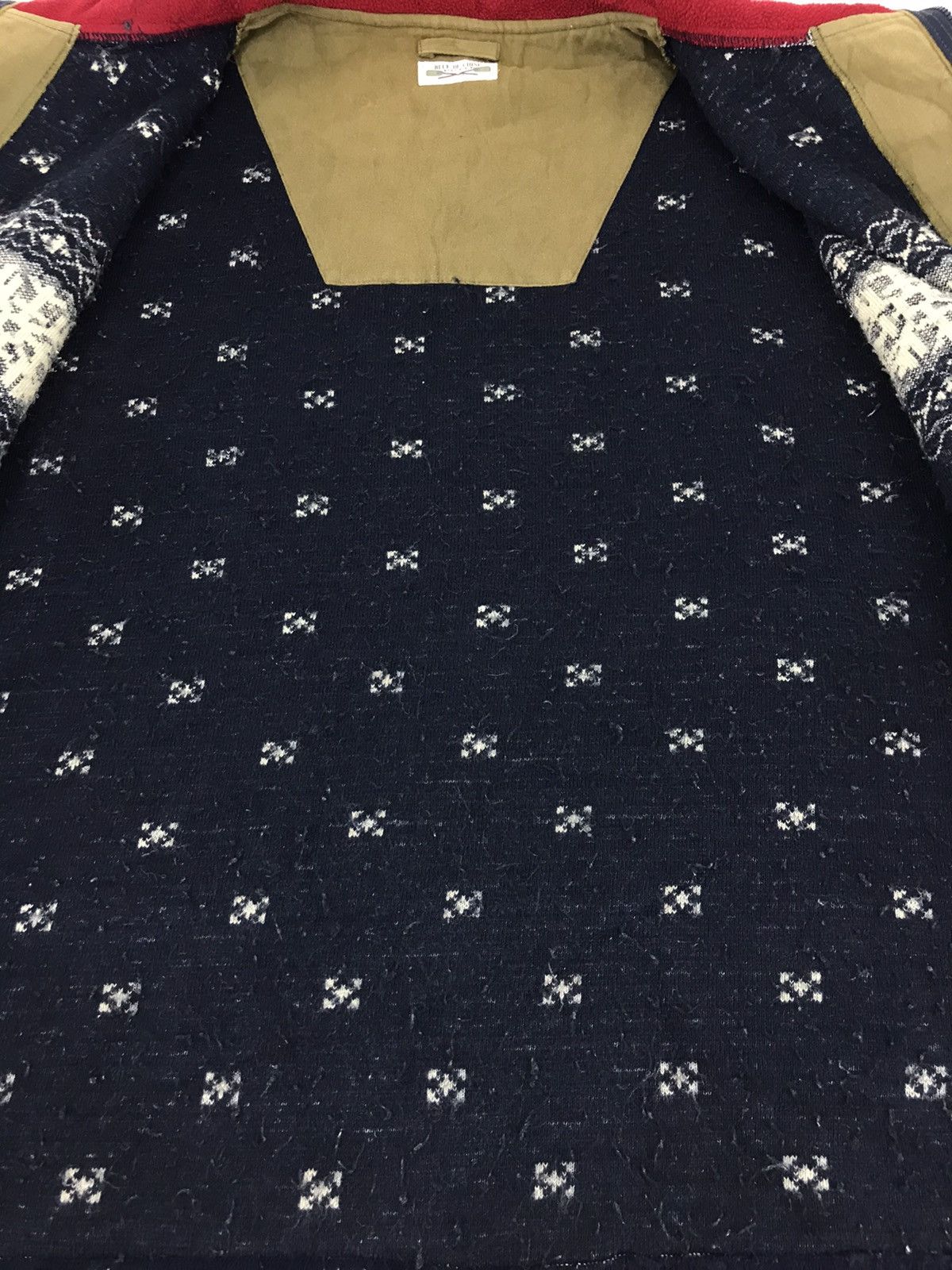 Japanese Brand Blue De Chine Putit Winter Season Fleece Jacket Size US M / EU 48-50 / 2 - 4 Thumbnail