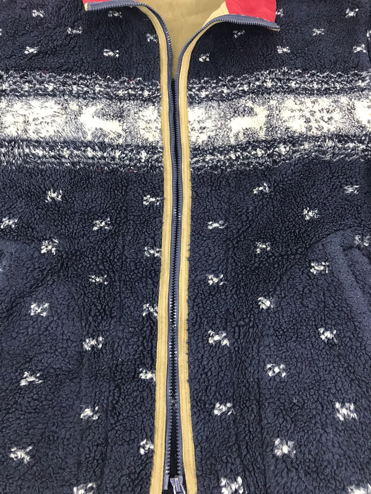 Japanese Brand Blue De Chine Putit Winter Season Fleece Jacket Size US M / EU 48-50 / 2 - 3 Thumbnail