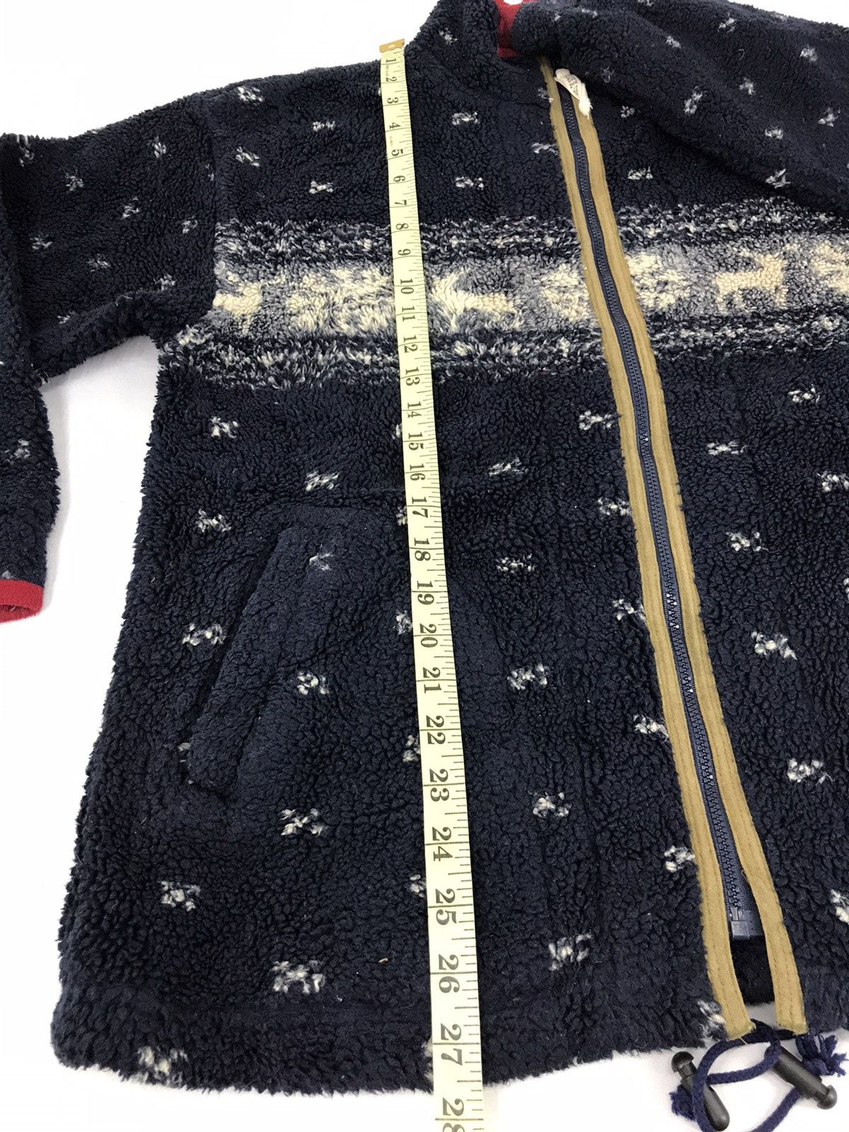 Japanese Brand Blue De Chine Putit Winter Season Fleece Jacket Size US M / EU 48-50 / 2 - 9 Thumbnail