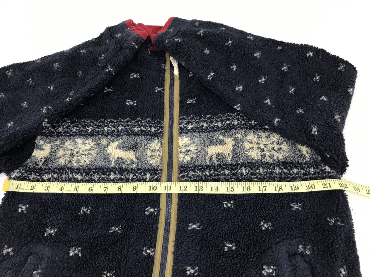 Japanese Brand Blue De Chine Putit Winter Season Fleece Jacket Size US M / EU 48-50 / 2 - 8 Thumbnail