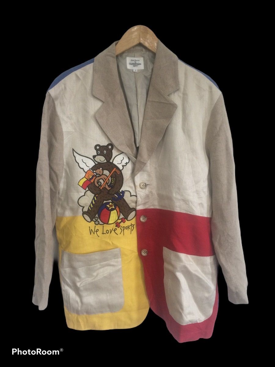 Hysteric Glamour 💥Japanese Fashion Designer Castlebajac Patchwork Jacket Size US M / EU 48-50 / 2 - 3 Thumbnail