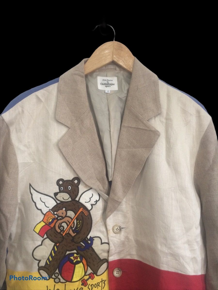 Hysteric Glamour 💥Japanese Fashion Designer Castlebajac Patchwork Jacket Size US M / EU 48-50 / 2 - 5 Thumbnail