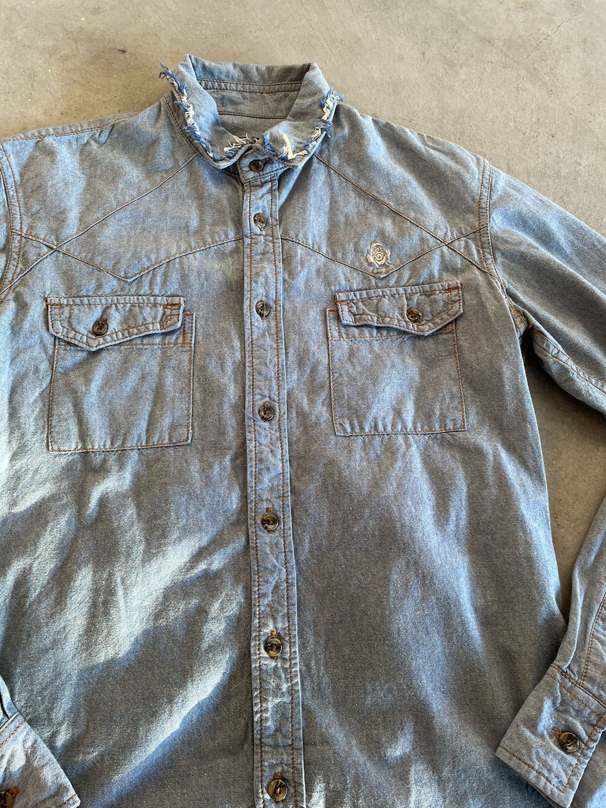 Japanese Brand PPFM LONG SLEEVE BUTTON UP Size S / US 4 / IT 40 - 2 Thumbnail